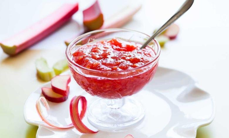 compote rhubarbe fraise