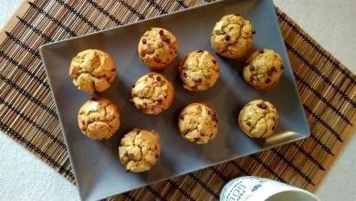 muffin sans gluten aux pépites de chocolat