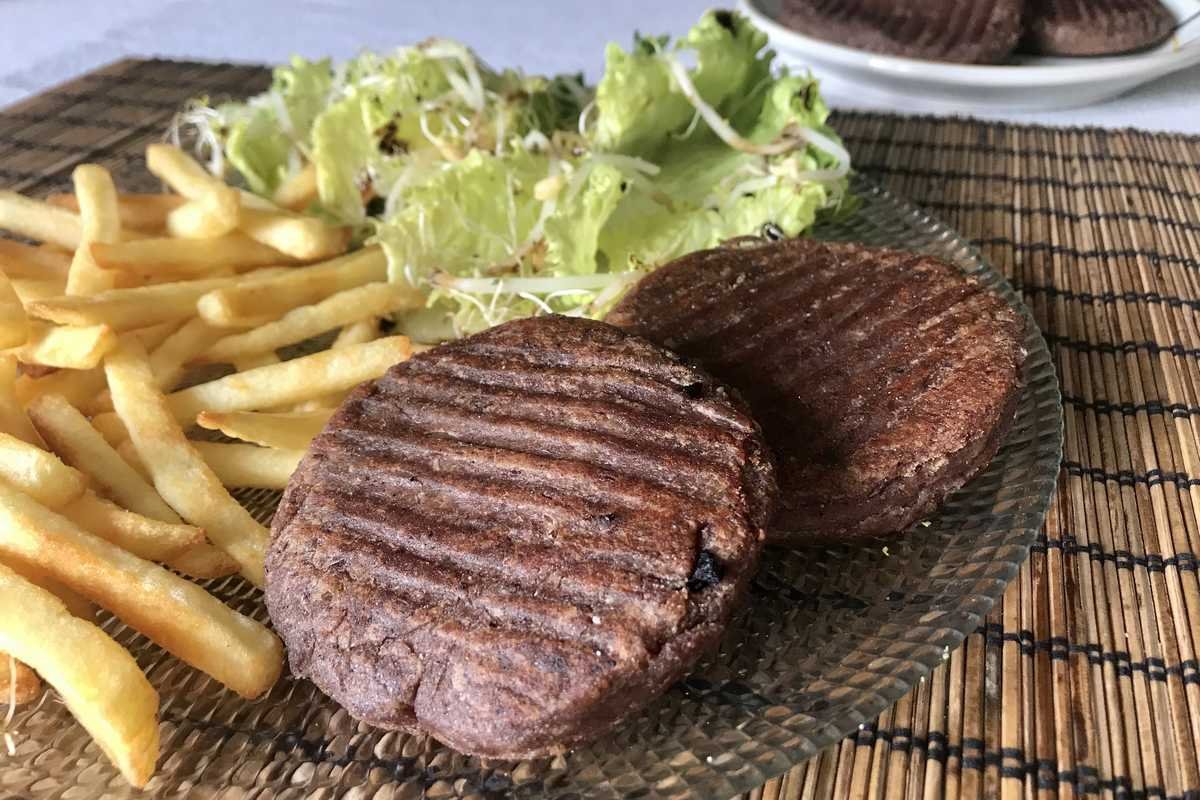steak végétal haricot rouge